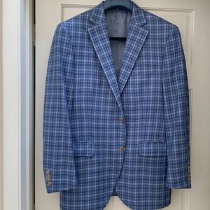 PETER MILLAR- Men’s Blue Check Blazer